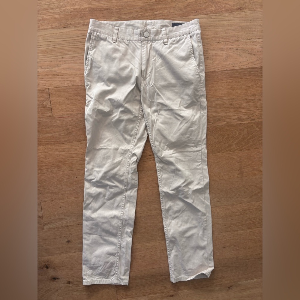 Bonobos Cream ladies Pants. Size 30/30